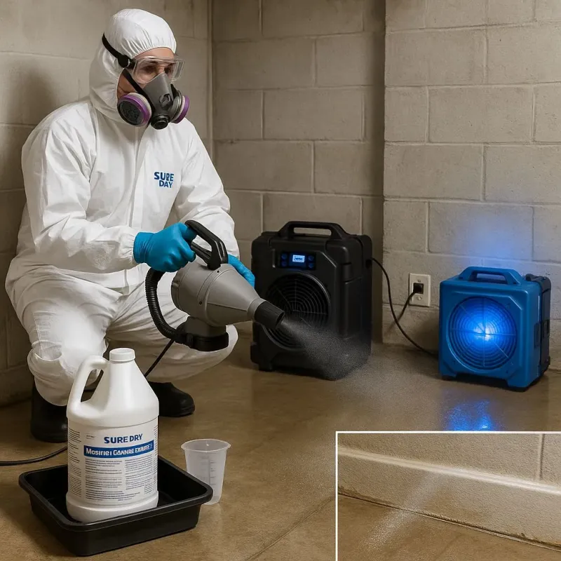 Sanitization and Odor Removal process in Plymouth, PA