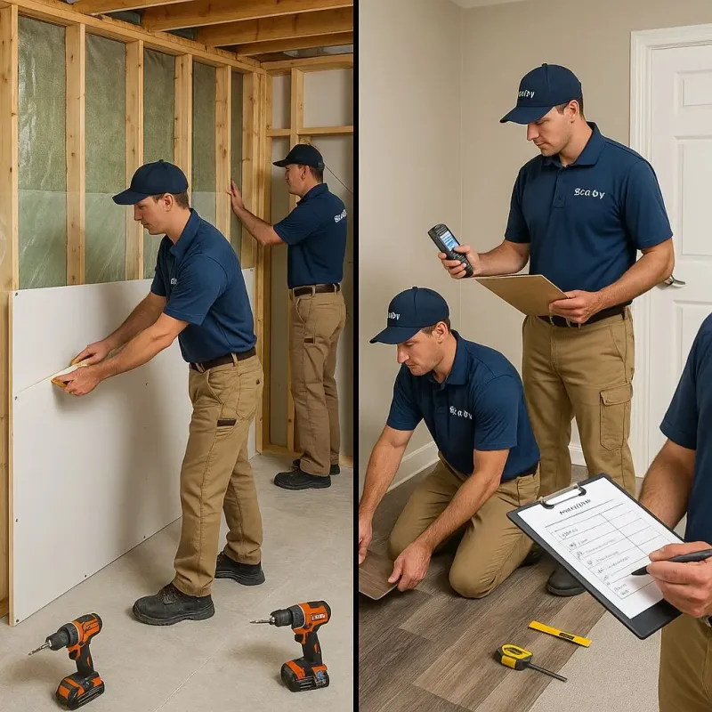 Repairs and Reconstruction process in Plymouth, PA