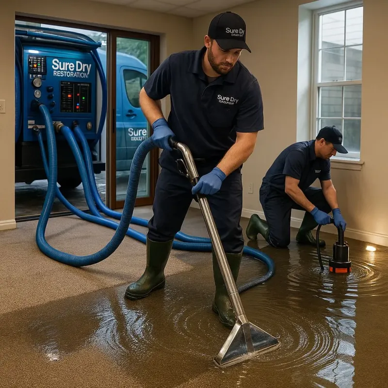 Water Extraction and Removal process in Plymouth, PA